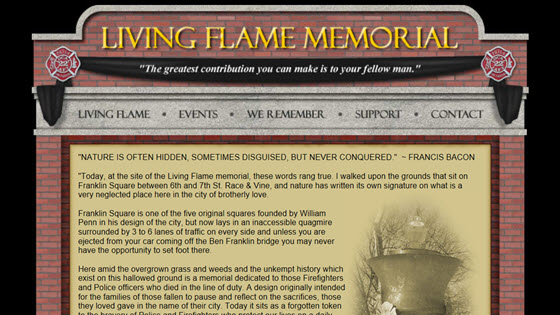 Living Flame Memorial image